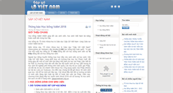 Desktop Screenshot of gapgovietnam.org.vn